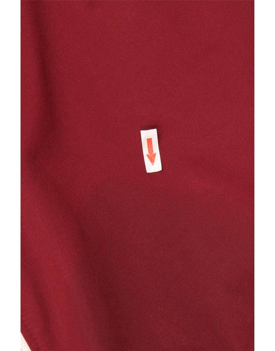 UMBRO Mens Graphic Tracksuit Top Jacket XL Borgonha Poliéster