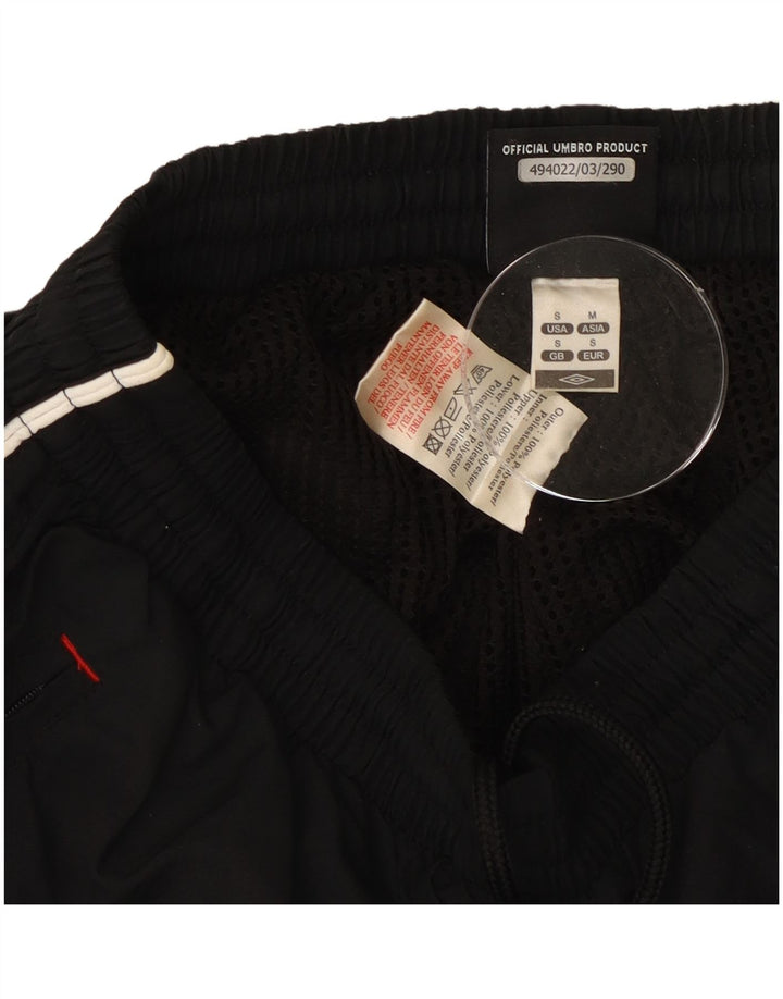 Calça de treino masculina Umbro joggers poliéster preto pequeno