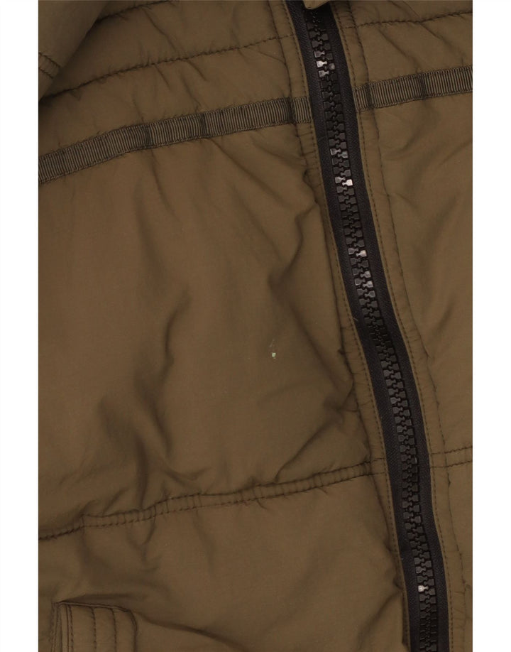 Jaqueta acolchoada masculina Joop IT 50 grande cáqui