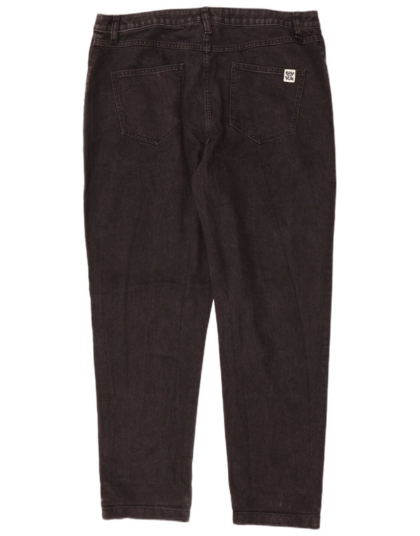 Calça jeans masculina Lucy & Yak cônica W36 L30 algodão preto