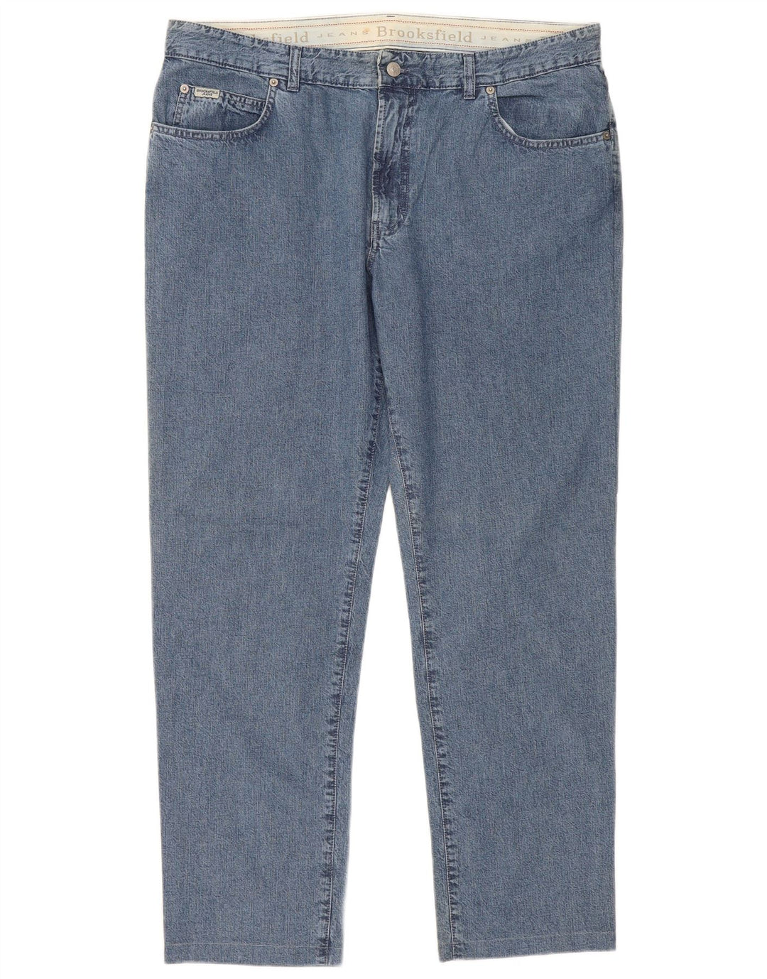 Calça jeans reta masculina BROOKSFIELD W40 L30 algodão azul