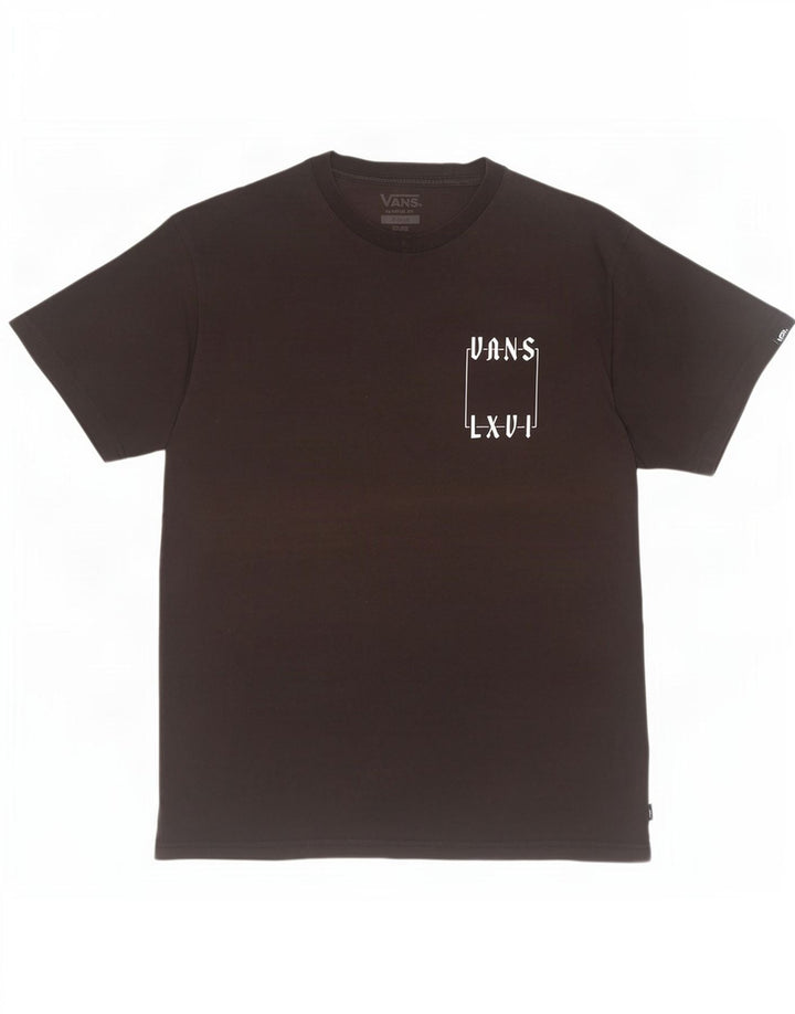 Camiseta Vans Masculina Classic Fit Graphic Top Médio Algodão Preto