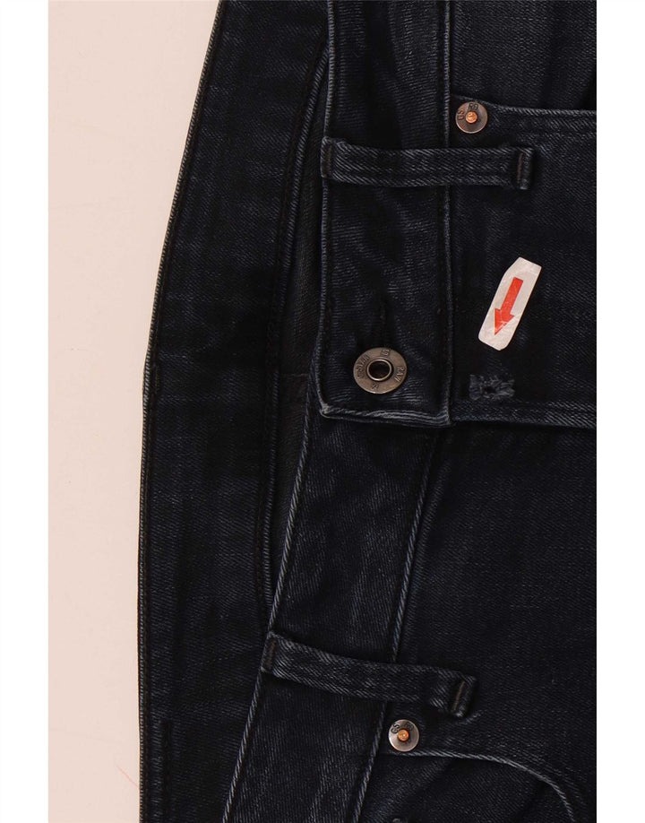 G-Star Mens Slim Jeans W36 L28 Algodão Azul Marinho