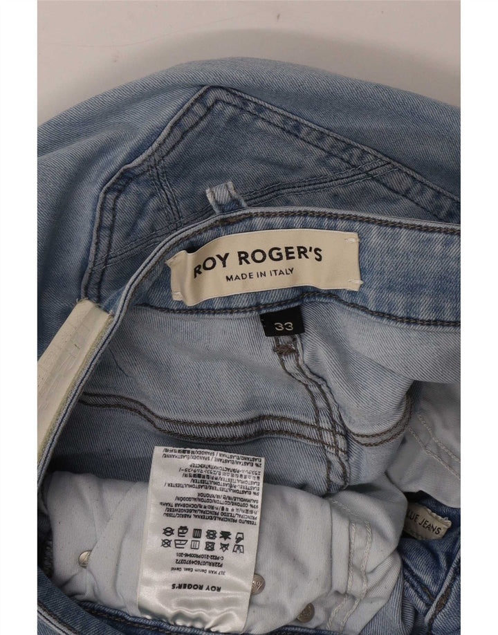 Calça jeans feminina Roy Rogers W33 L30 azul algodão