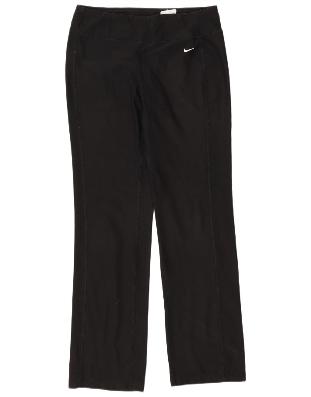 Calça de treino feminina Nike Dri Fit UK 14 poliéster preto médio