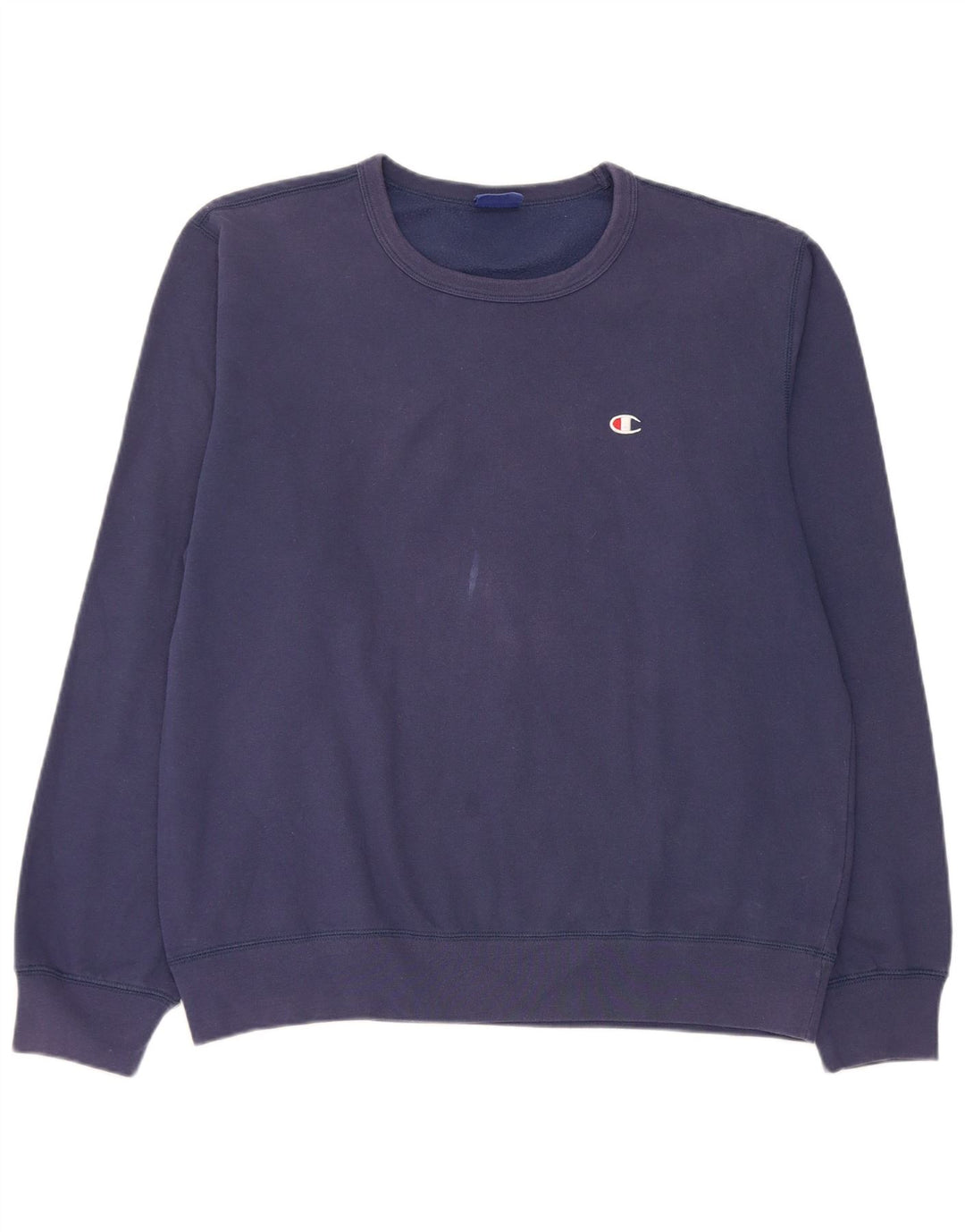 Champion moletom masculino jumper XL azul marinho algodão