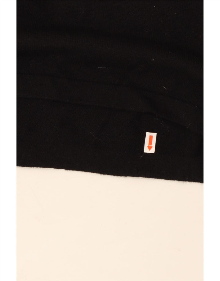 Camisa polo feminina FRED PERRY Reino Unido 10 pequena preta