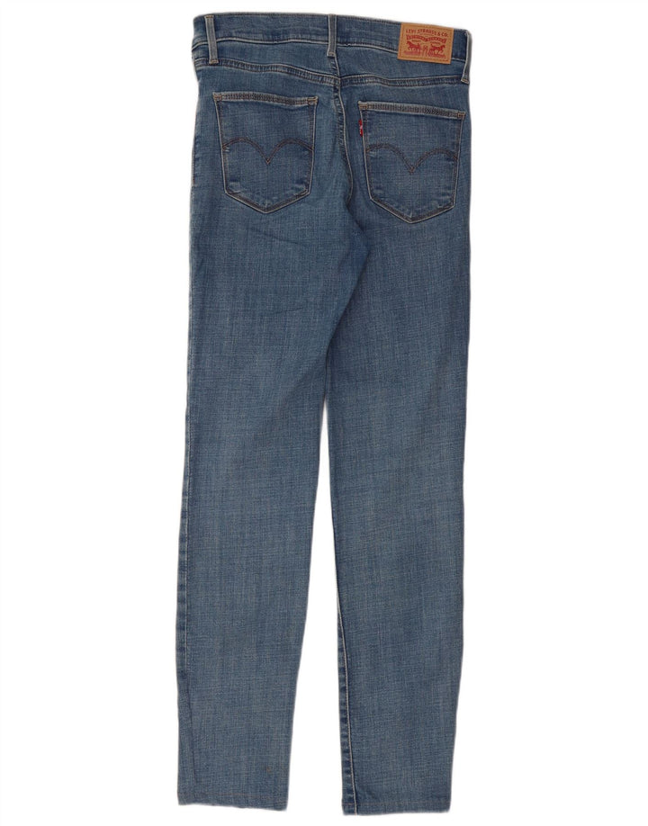 LEVI'S Jeans feminino slim slim W25 L32 algodão azul