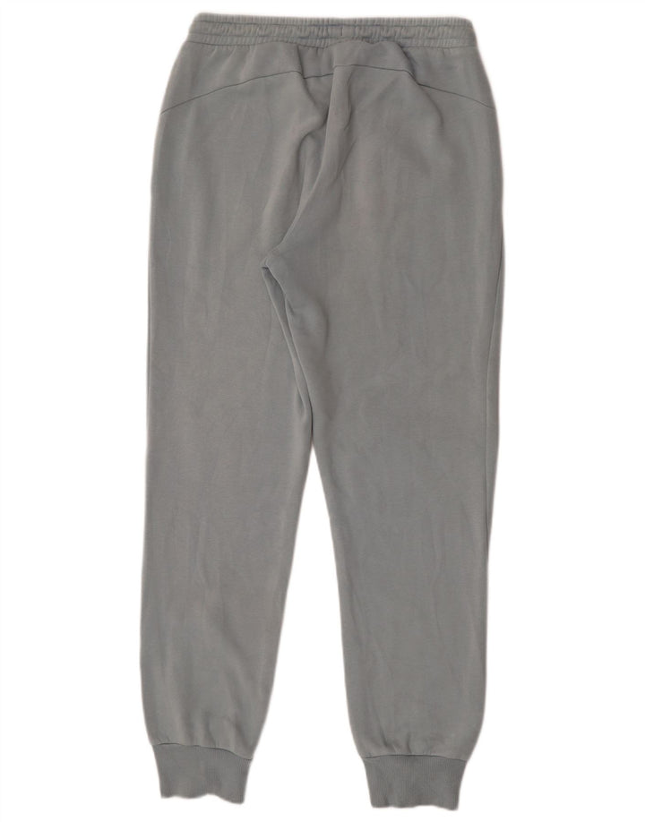 Calça de treino feminina Puma Joggers UK 14 algodão azul médio