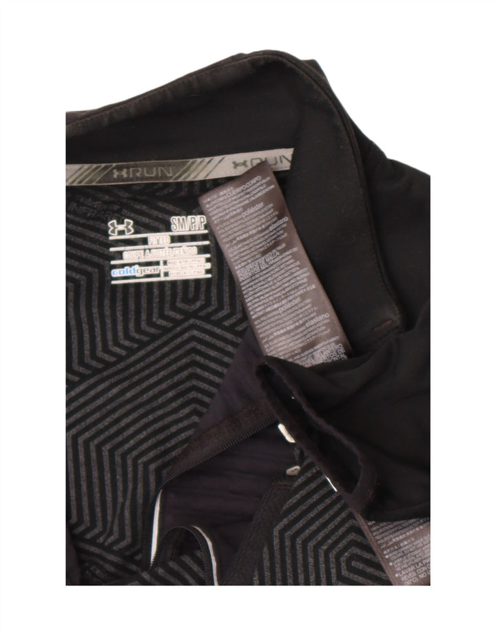 Under Armour Mens Treino Top Jacket Pequeno Poliéster Preto