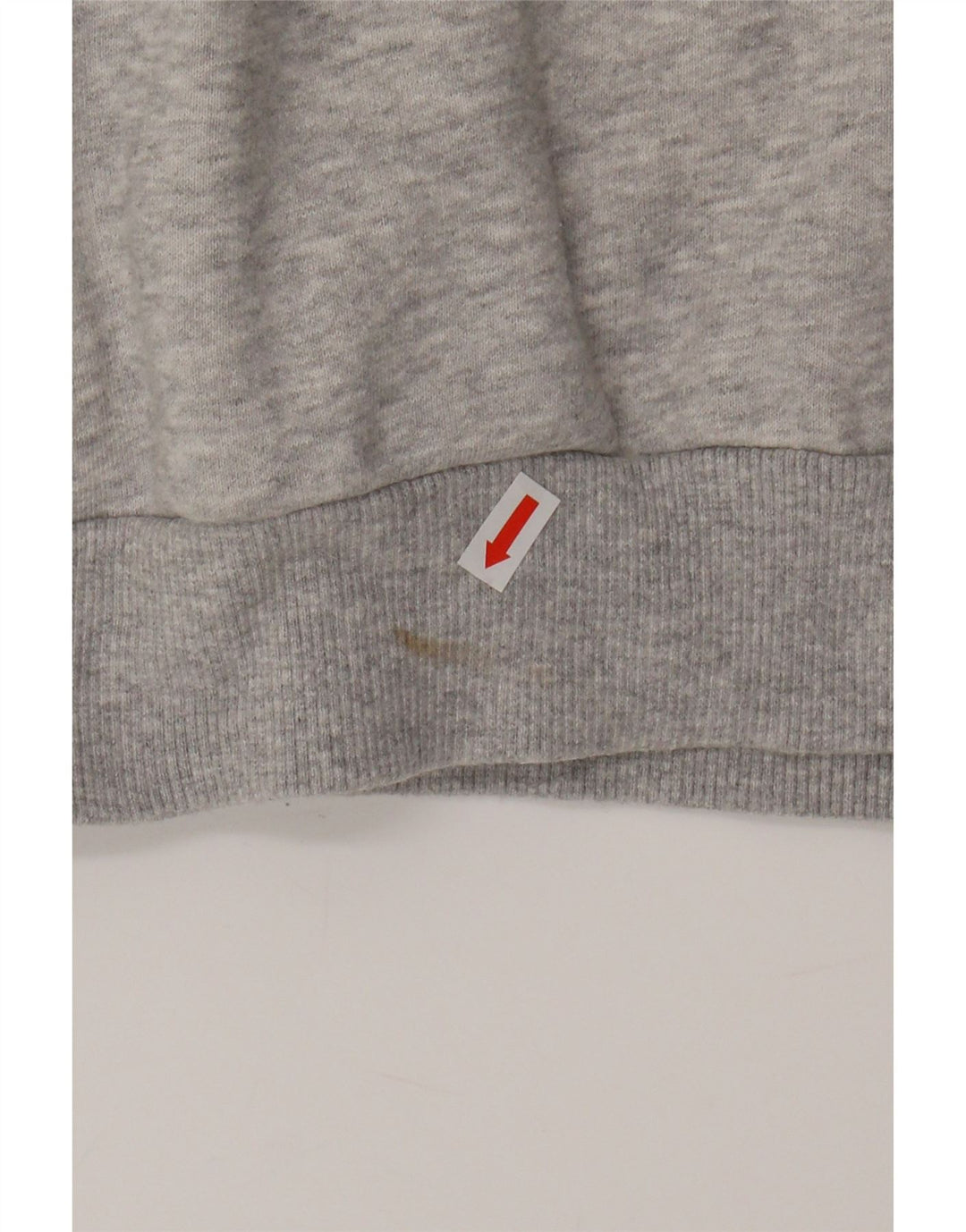 PUMA Womens Graphic Zip Hoodie Sweater UK 16 Large  Grey Cotton Vintage Puma and Second-Hand Puma from Messina Hembry 