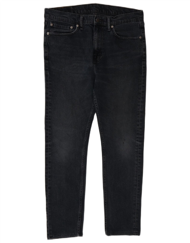 Levi's Mens Slim Jeans W34 L30 Azul Marinho Algodão