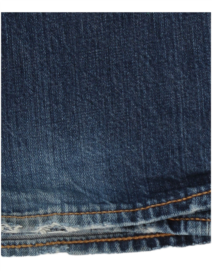 Levi's Masculino 504 Straight Jeans W34 L32 Azul Algodão