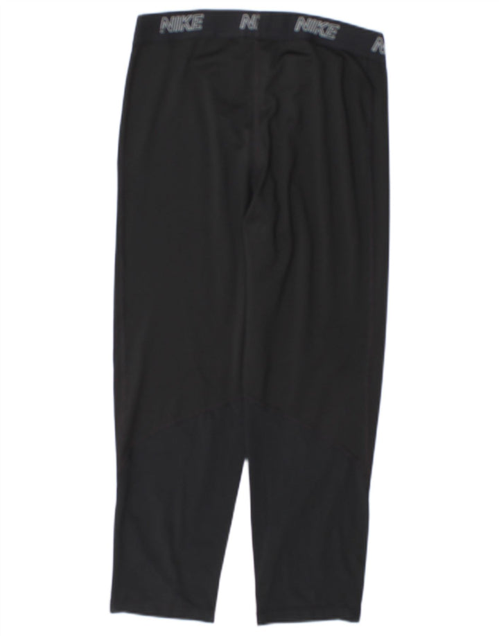 Leggings Nike Dri Fit Graphic Capri UK 14 Grande Poliéster Preto