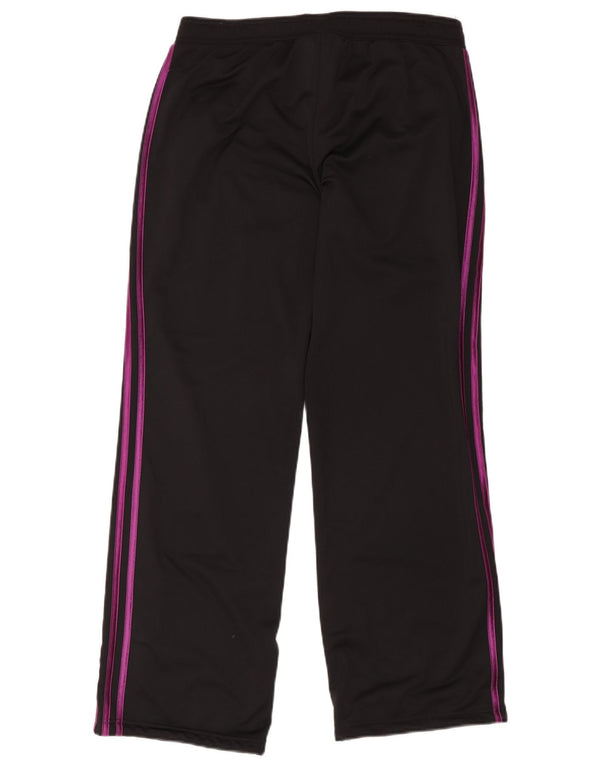 Calça de treino feminina Adidas UK 12/14 médio preto poliéster