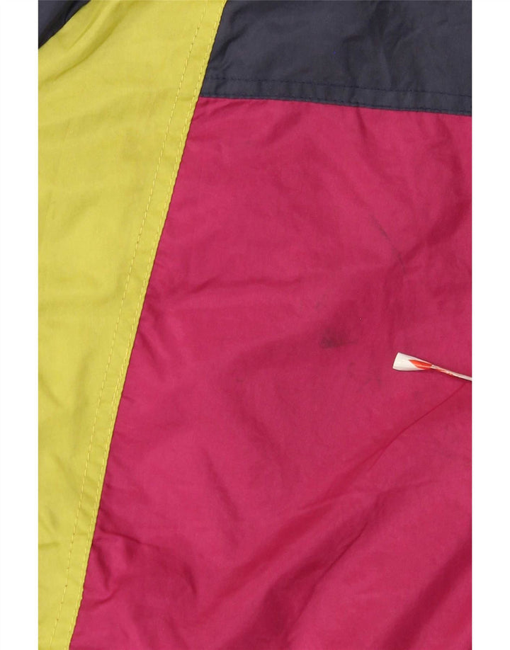Jaqueta masculina O'Kief de ajuste solto com top de treino grande azul colorido em nylon