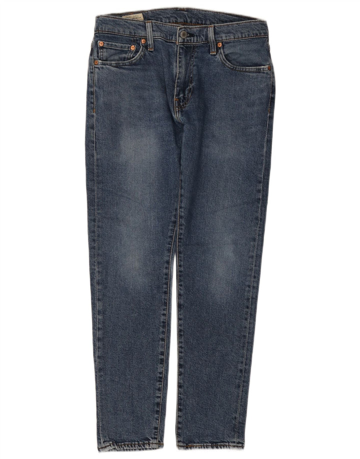 Levi's Masculino 512 Slim Jeans W30 L30 Azul Algodão