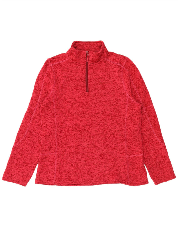 Moletom feminino Mountain Warehouse Jumper UK 12 médio rosa manchado
