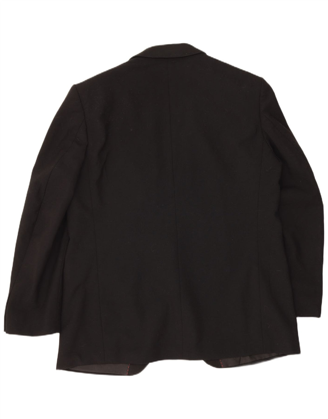 Jaqueta blazer masculina Wilvorst com 1 botão Reino Unido 40 grande preta de lã nova