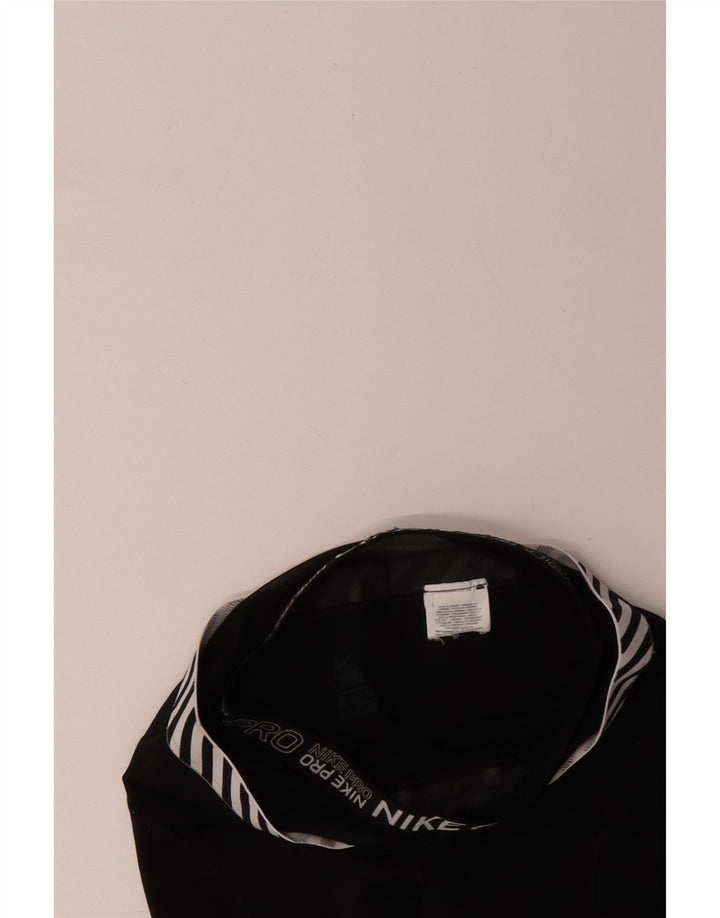 Leggings Nike Graphic Femininas UK 8 Pequenas Pretas