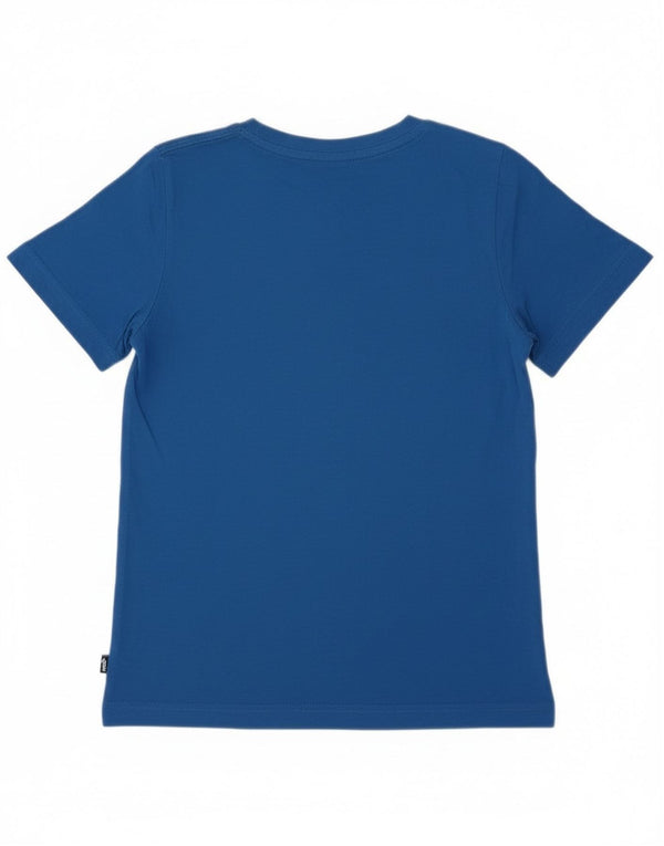 Camiseta Puma Boys Graphic Top 11-12 Anos Azul