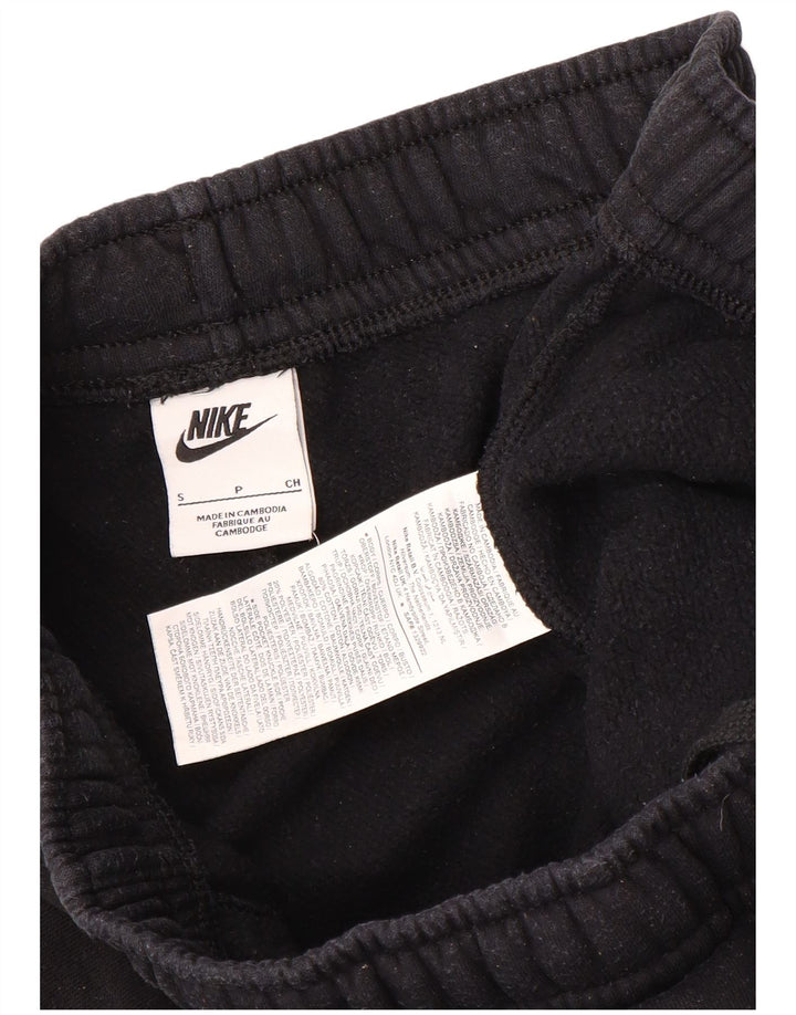 Nike Mens Cargo Calças de treino Joggers Pequeno Algodão Preto
