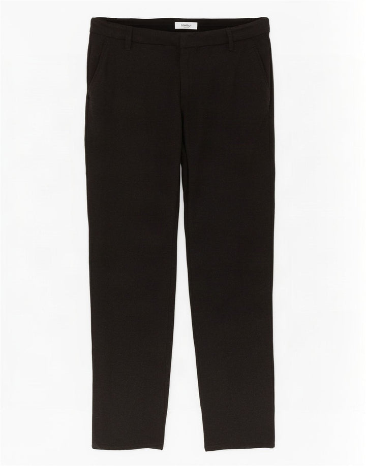 Calça Chino Slim Masculina Dondup W36 L28 Viscose Preta