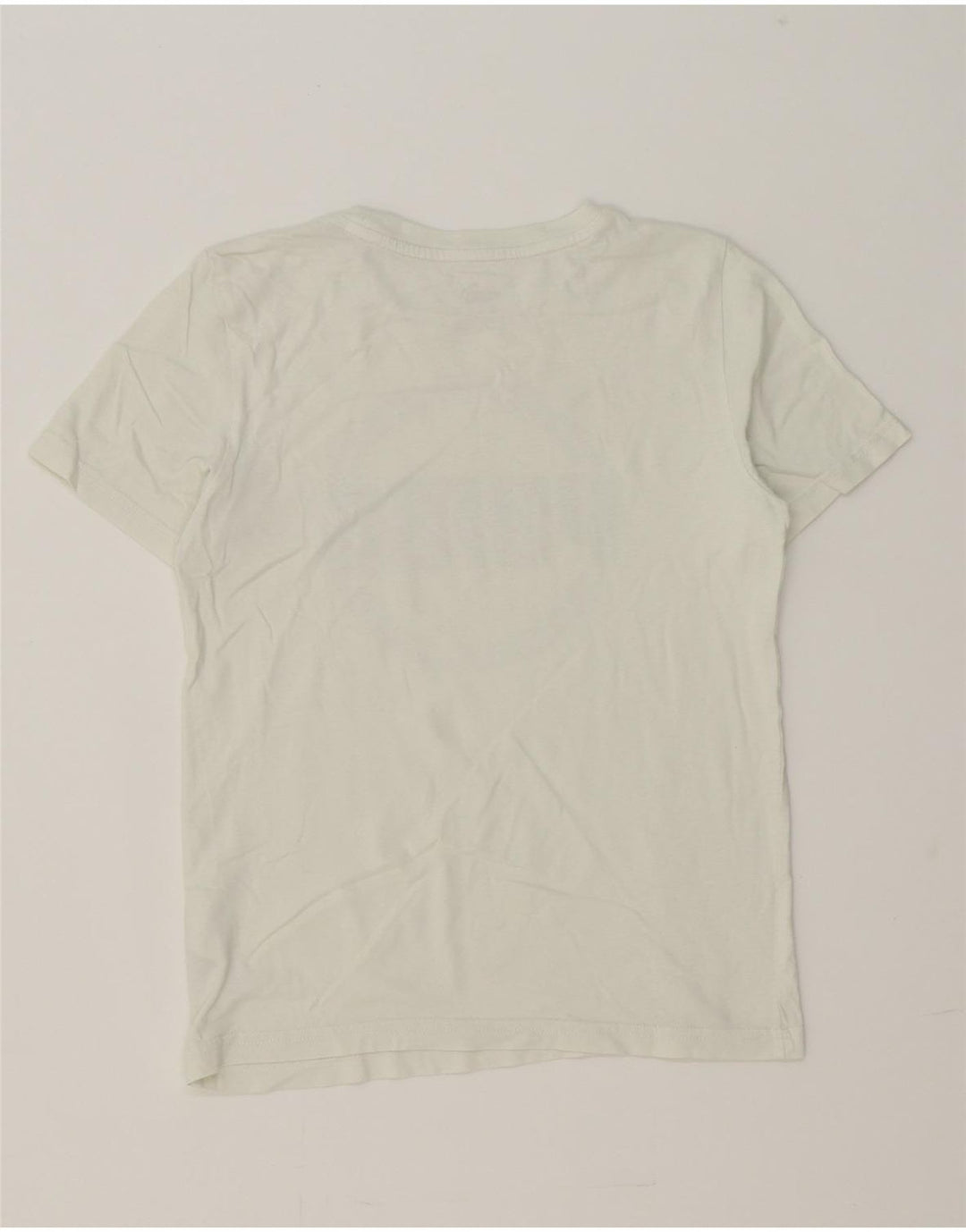 PUMA Boys Graphic T-Shirt Top 11-12 Years White Cotton Vintage Puma and Second-Hand Puma from Messina Hembry 