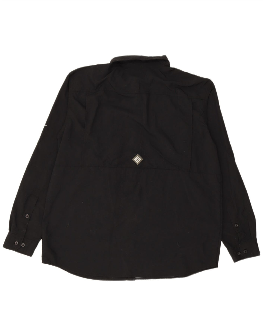 Camisa masculina COLUMBIA XL preta de nylon