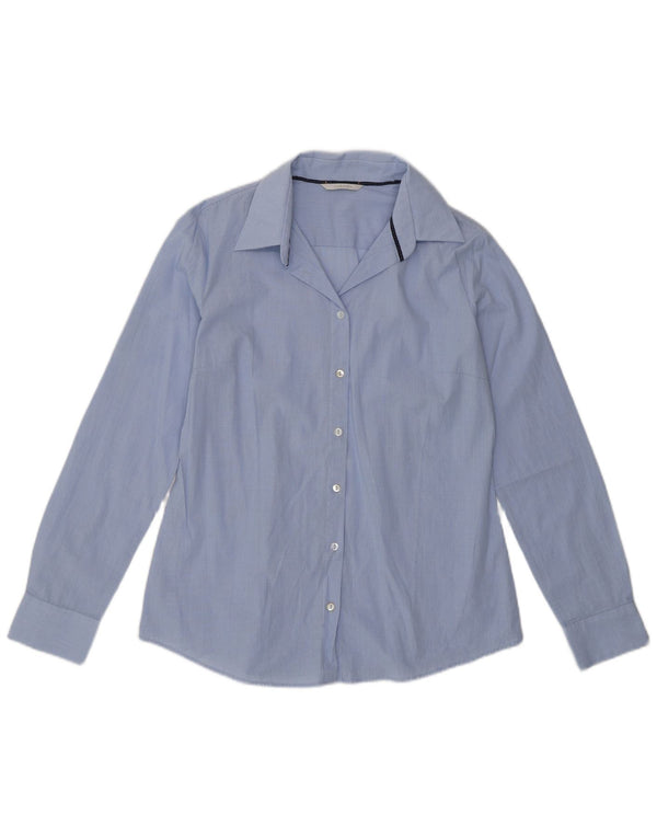 Camisa feminina Carrera UK 12 xadrez azul médio