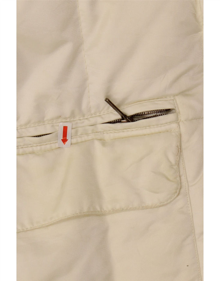 Jaqueta feminina acolchoada com capuz BELFE & BELFE IT 42 médio branco