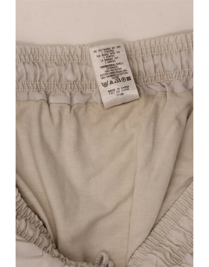 Shorts esportivos masculinos Adidas XL branco poliéster