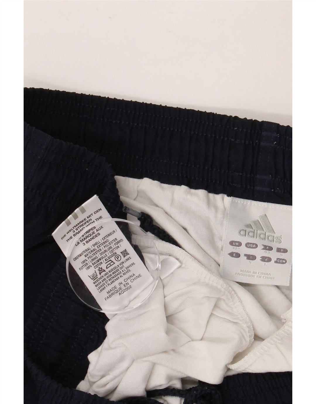 ADIDAS Mens Sport Shorts Médio Azul Marinho Poliéster