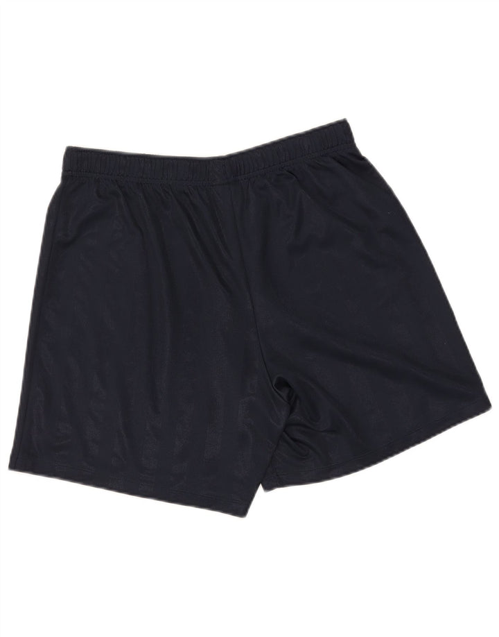 Shorts esportivos masculinos Nike Dri Fit médio poliéster listrado azul marinho