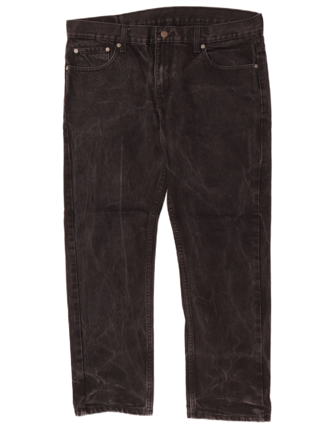 Calça jeans masculina Levi's 511 Slim Tapered W36 L28 algodão preto