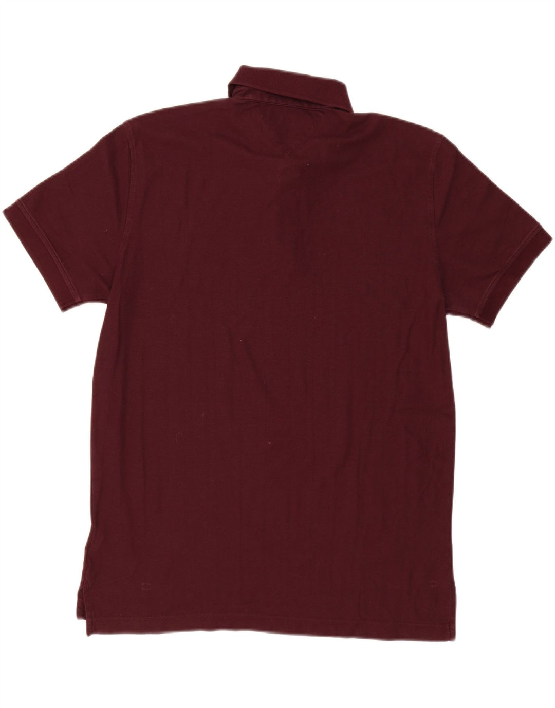 TOMMY HILFIGER Mens Regular Fit Polo Shirt XL Burgundy Cotton Vintage Tommy Hilfiger and Second-Hand Tommy Hilfiger from Messina Hembry 