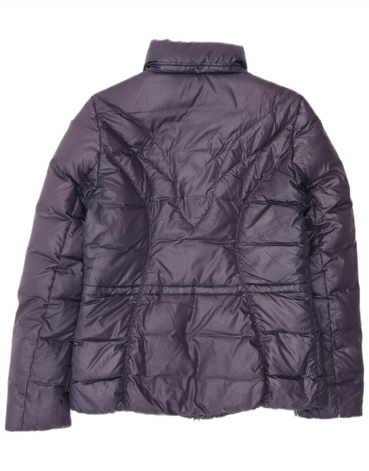 Jaqueta acolchoada feminina Blauer UK 14 poliéster roxo médio
