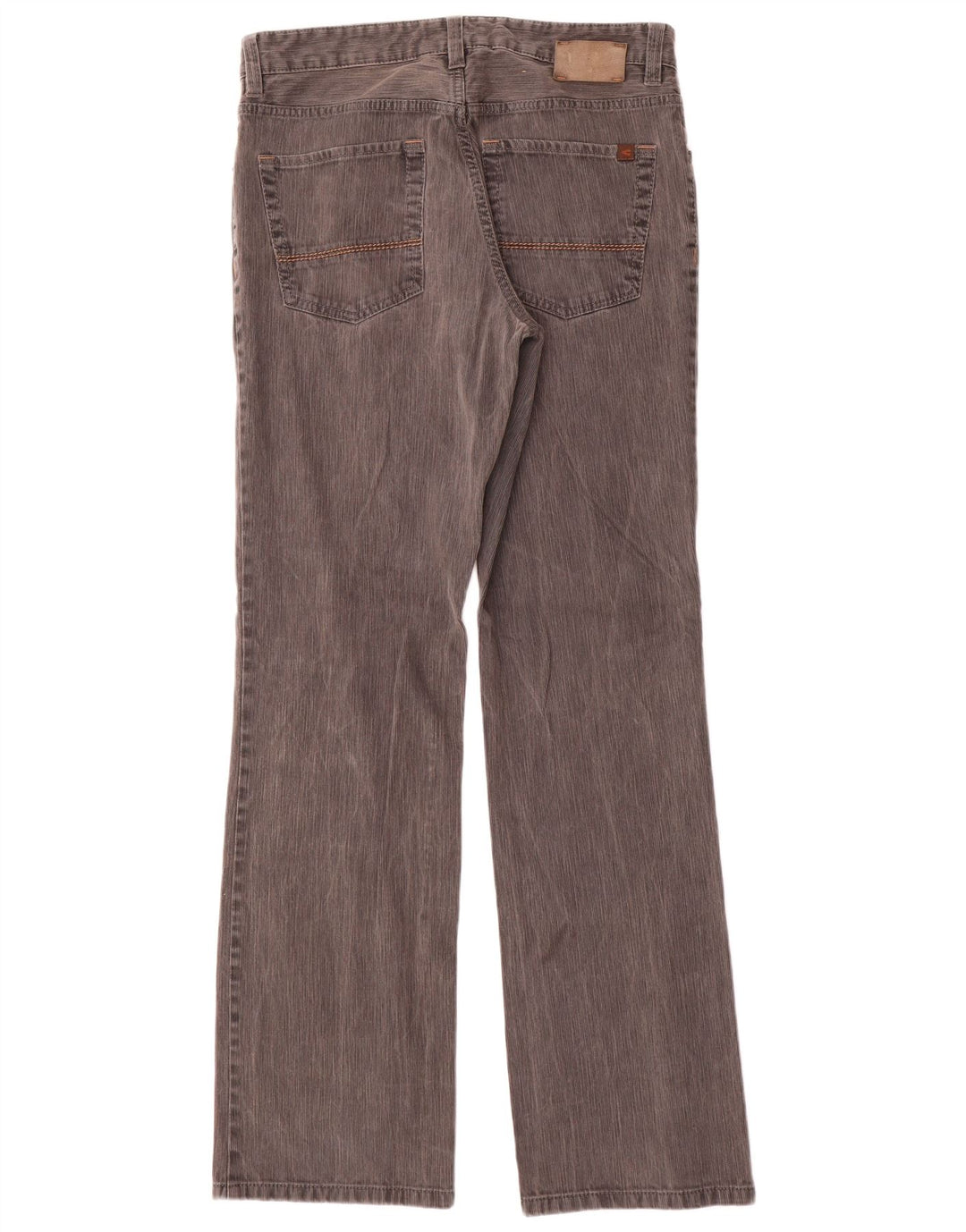 Calça casual masculina Camel Active Bootcut W34 L34 algodão cinza