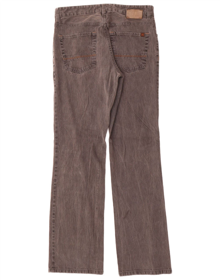 Calça casual masculina Camel Active Bootcut W34 L34 algodão cinza