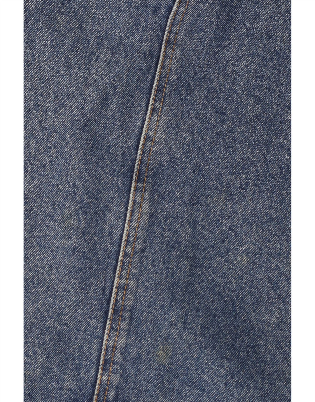 Saia jeans feminina Carrera Midi W30 algodão azul médio