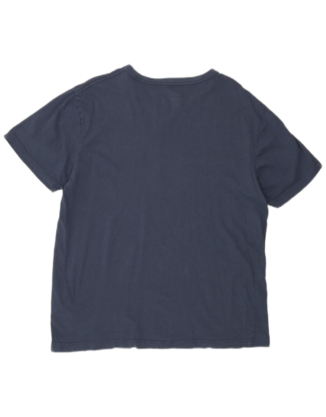 Camiseta gráfica masculina Hurley Top médio algodão azul marinho