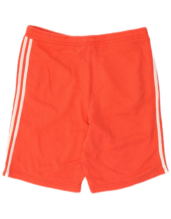 Adidas Mens Sport Shorts Grande Algodão Vermelho