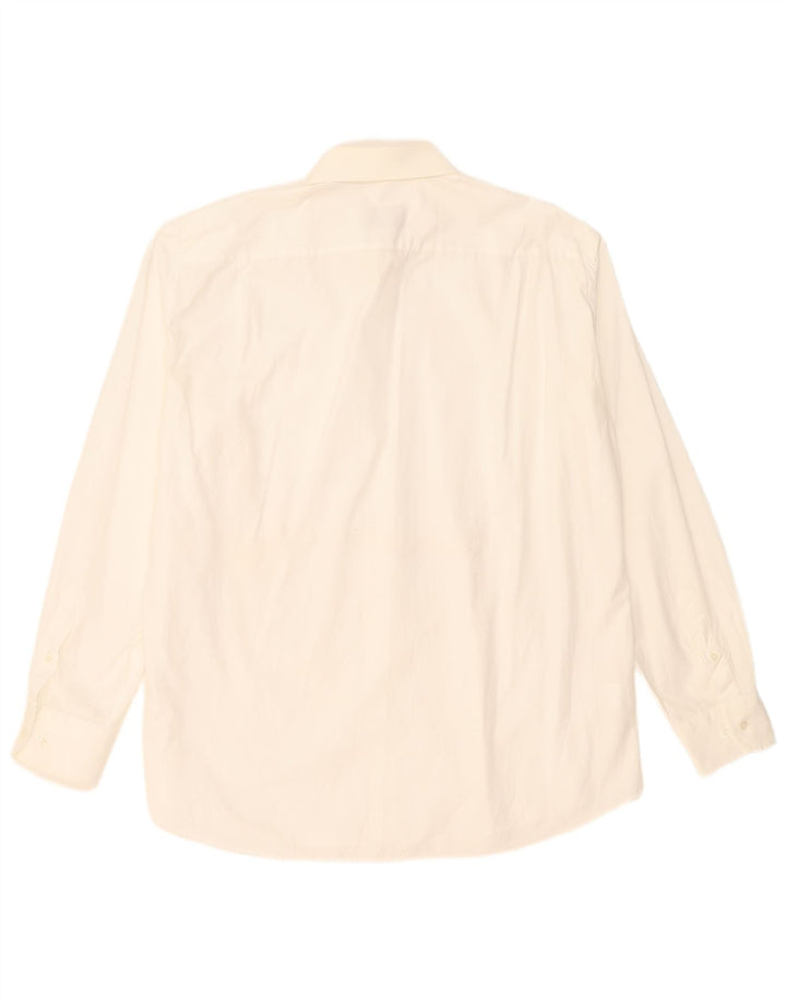 Camisa masculina Hugo Boss tamanho 44 17 1/2 XL branca