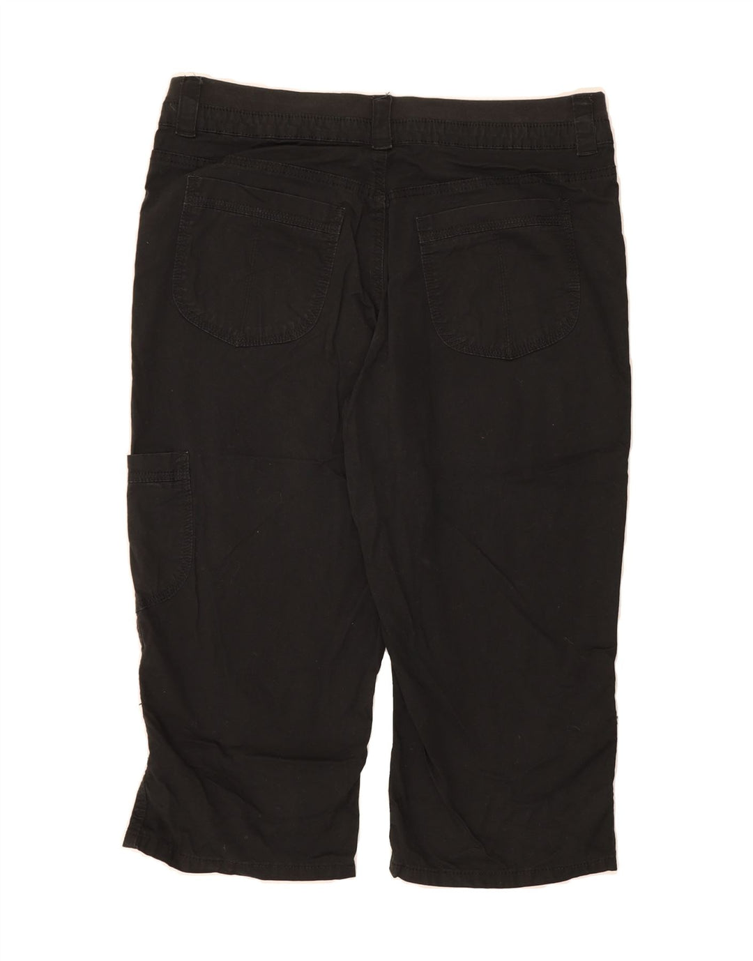 LEE Womens Cargo Capri Trousers US 14 XL W36 L20  Black Cotton Vintage Lee and Second-Hand Lee from Messina Hembry 