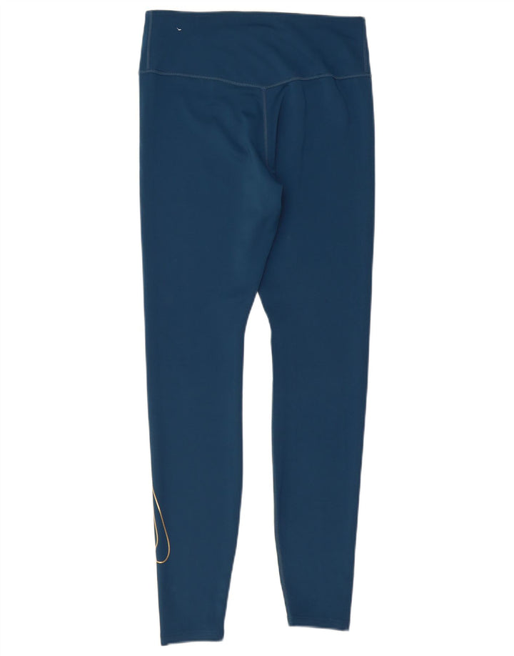 Leggings Nike Dri Fit Graphic UK 12 Médio Azul Poliéster