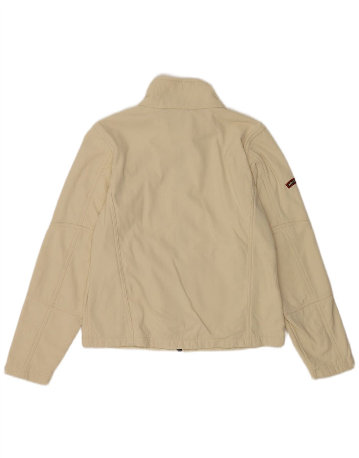 Jaqueta de treino feminina Helly Hansen UK 14 médio bege nylon