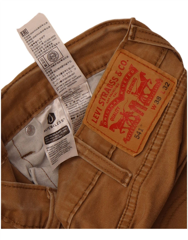 Calça Levi's Masculina 541 Reta Casual W38 L32 Algodão Bege