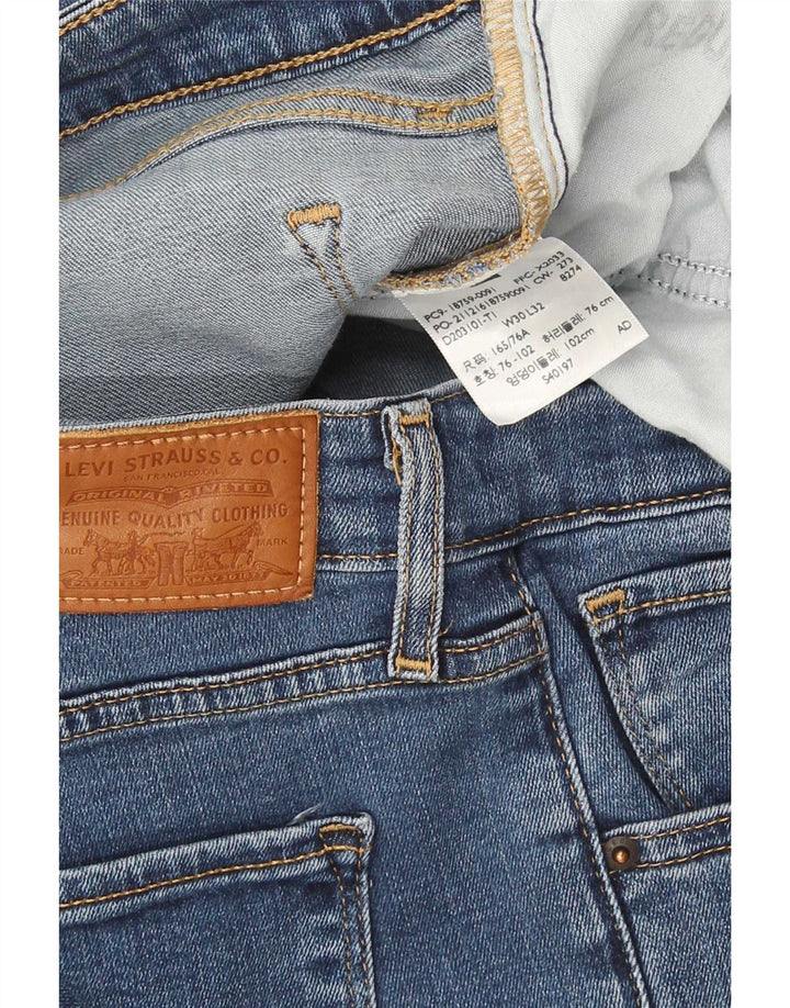 Calça jeans feminina Levi's 725 High Rise Bootcut W30 L32 Azul