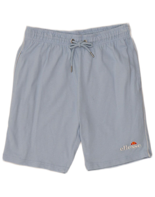 Shorts esportivos masculinos ELLESSE XS azul algodão