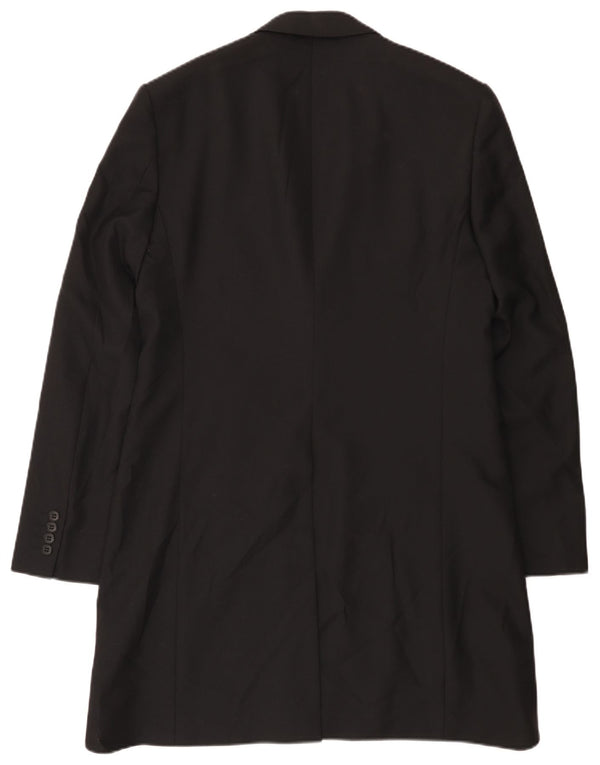 Jaqueta Blazer Marks & Spencer Masculina Autograph 1 Botão Reino Unido 40 Médio Preto